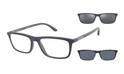 EMPORIO ARMANI 4160 50881W 55 clip-on