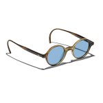 MOSCOT SCOOCH SUN Tobacco / Celebrity Blue