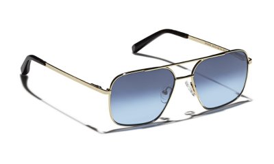   MOSCOT SHTARKER SUN Gold / Denim Havana
