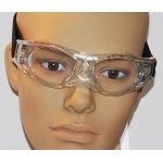 Okulary do uprawiania sportów korekcyjne B&S transparentne