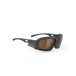 RUDY PROJECT AGENT Q + Multilaser Gold+ Transparent